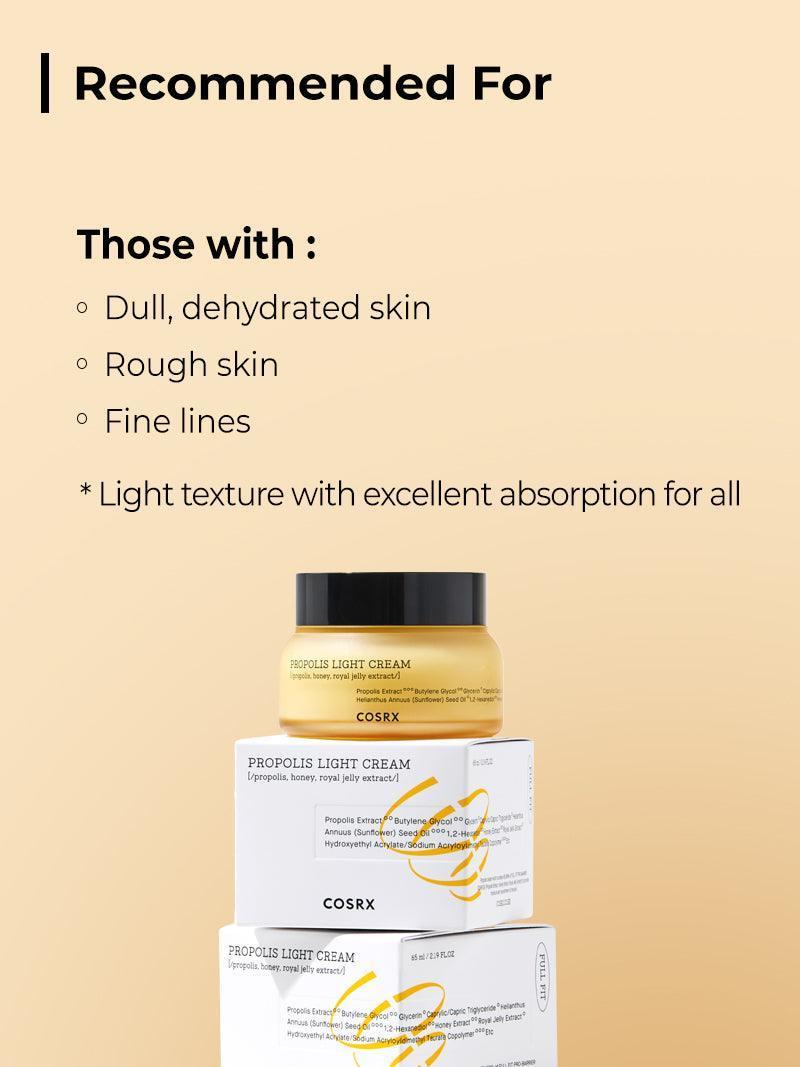 Full Fit Propolis Light Cream 65ml | COSRX
