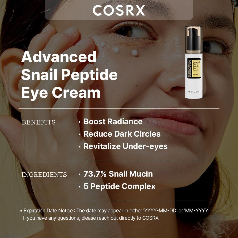 Advanced Snail Peptide Eye Cream 25ml | COSRX