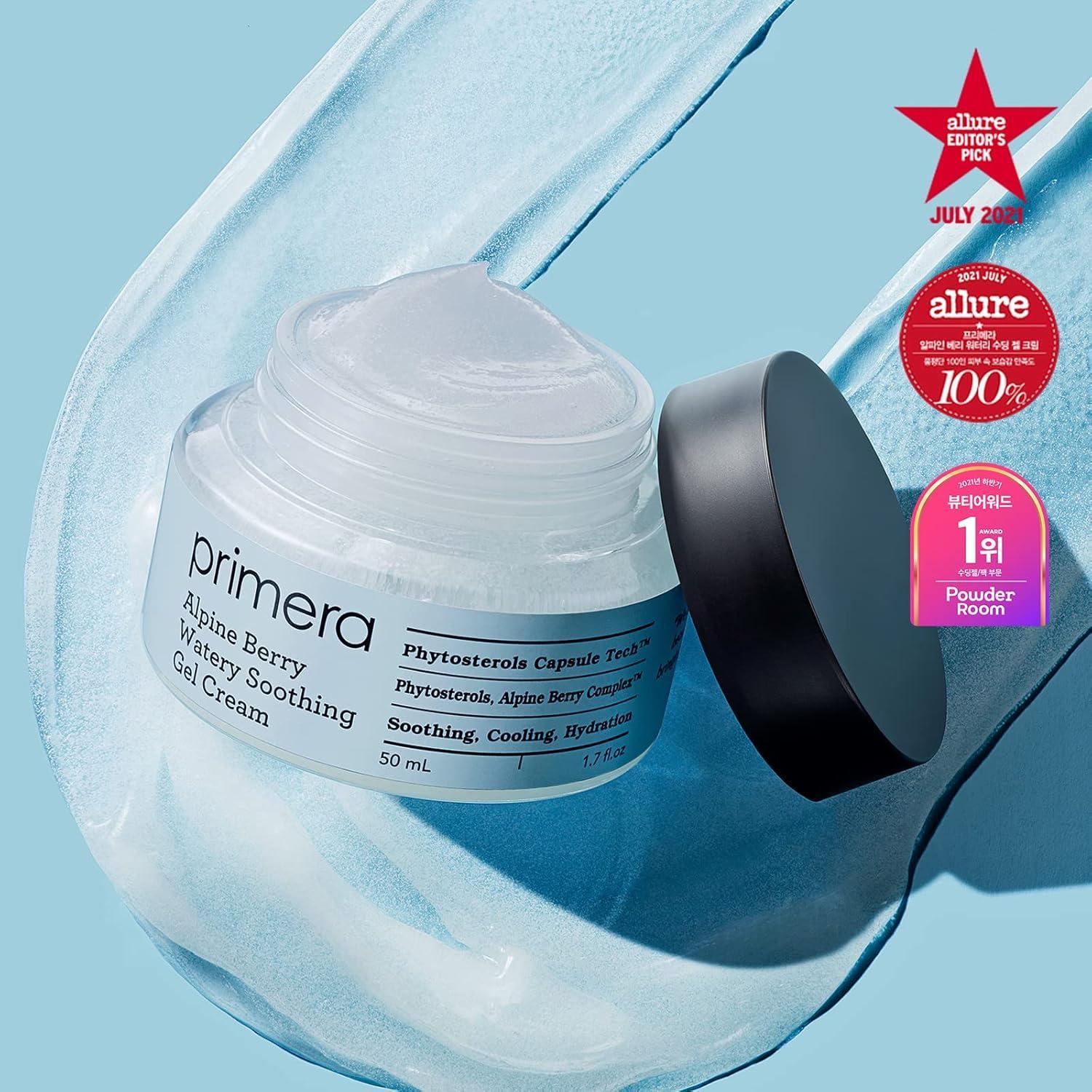 Alpine Berry Watery Soothing Gel Cream 50ml | Primera