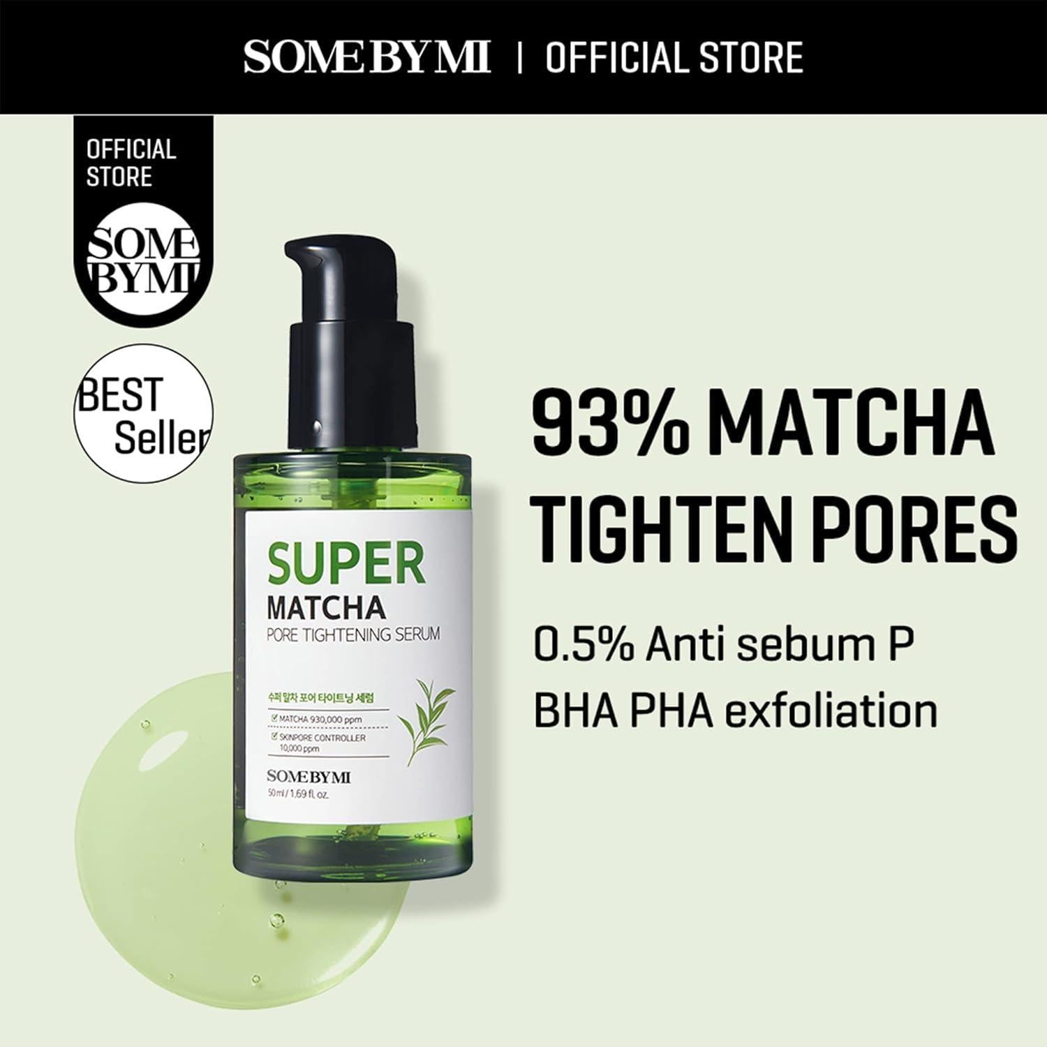 Super Matcha Pore Tightening Serum 50ml | SOME BY MI