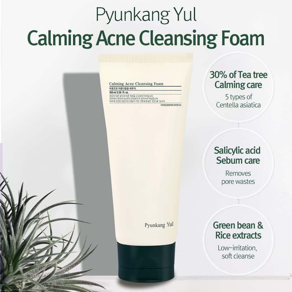 Calming Acne Cleansing Foam 100ml | Pyunkang Yul