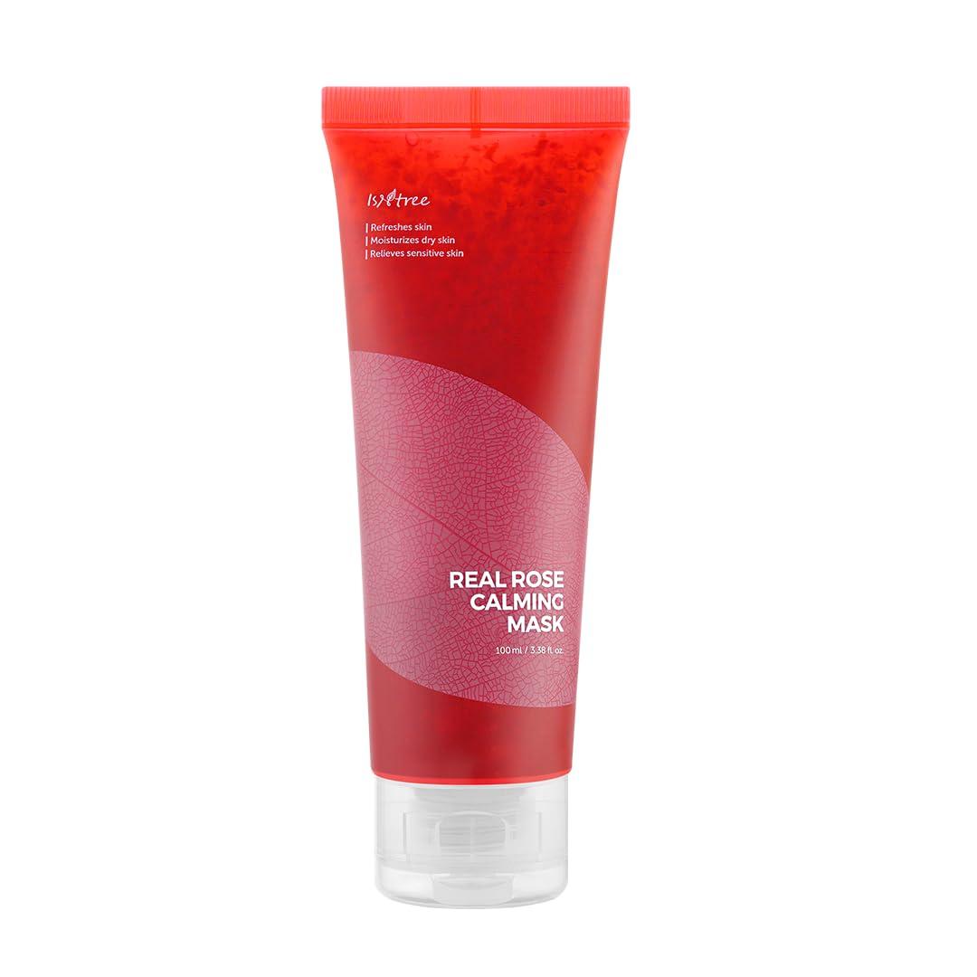 ISNTREE Real Rose Calming Mask - Luxurious Hydration Treatment