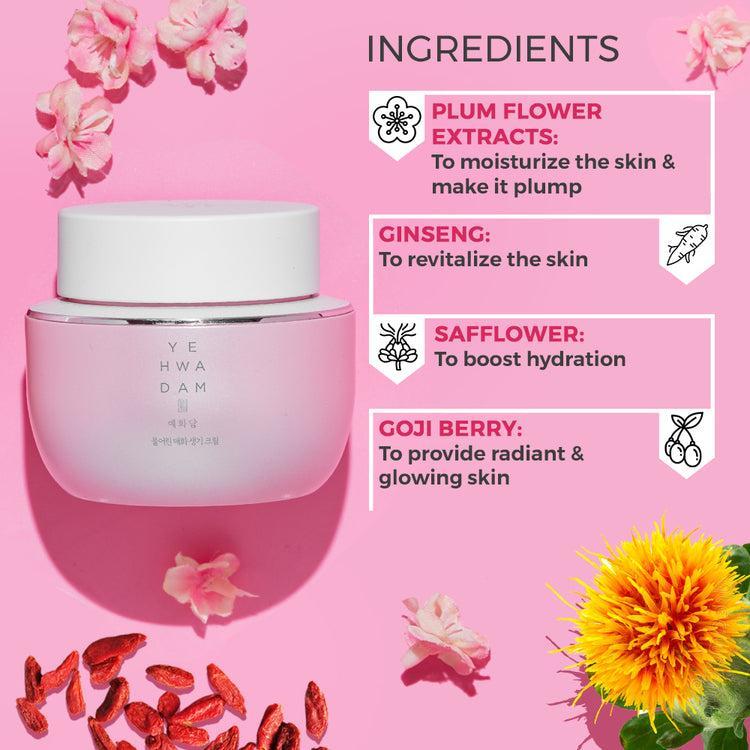 Yehwadam Plum Flower Revitalizing Eye Cream 25ml | The Face Shop
