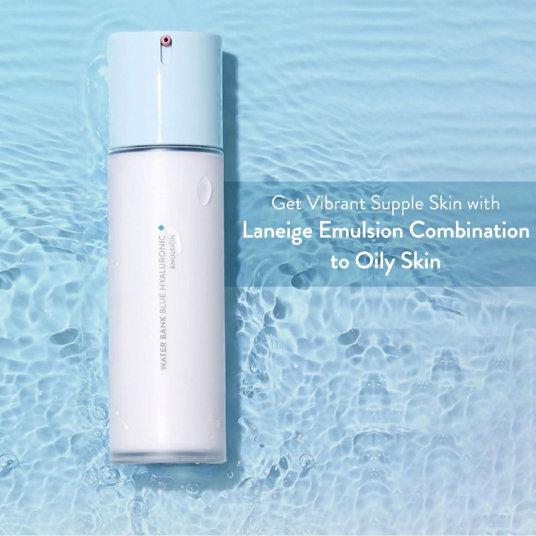 Water Bank Blue Hyaluronic Emulsion 120ml to oilyskin | LANEIGE