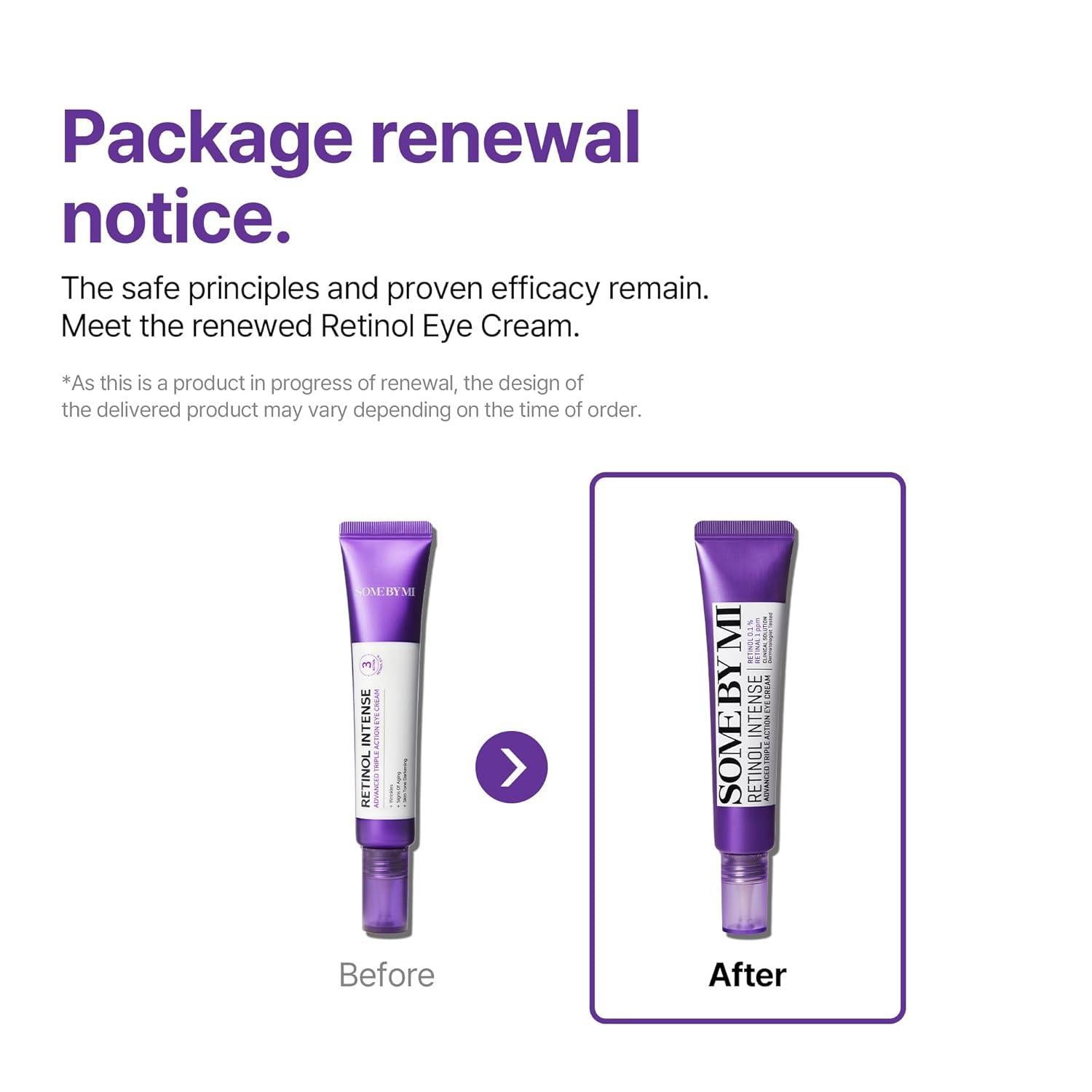 Retinol Intense Advanced Triple Action Eye Cream 30ml | SOME BY MI