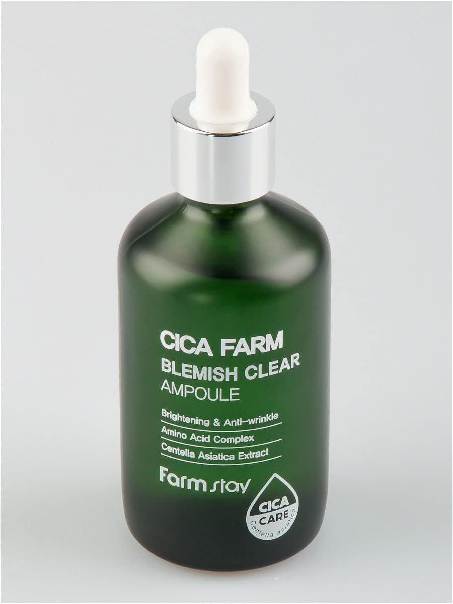 Cica Farm Blemish Clear Ampoule 100ml | Farmstay