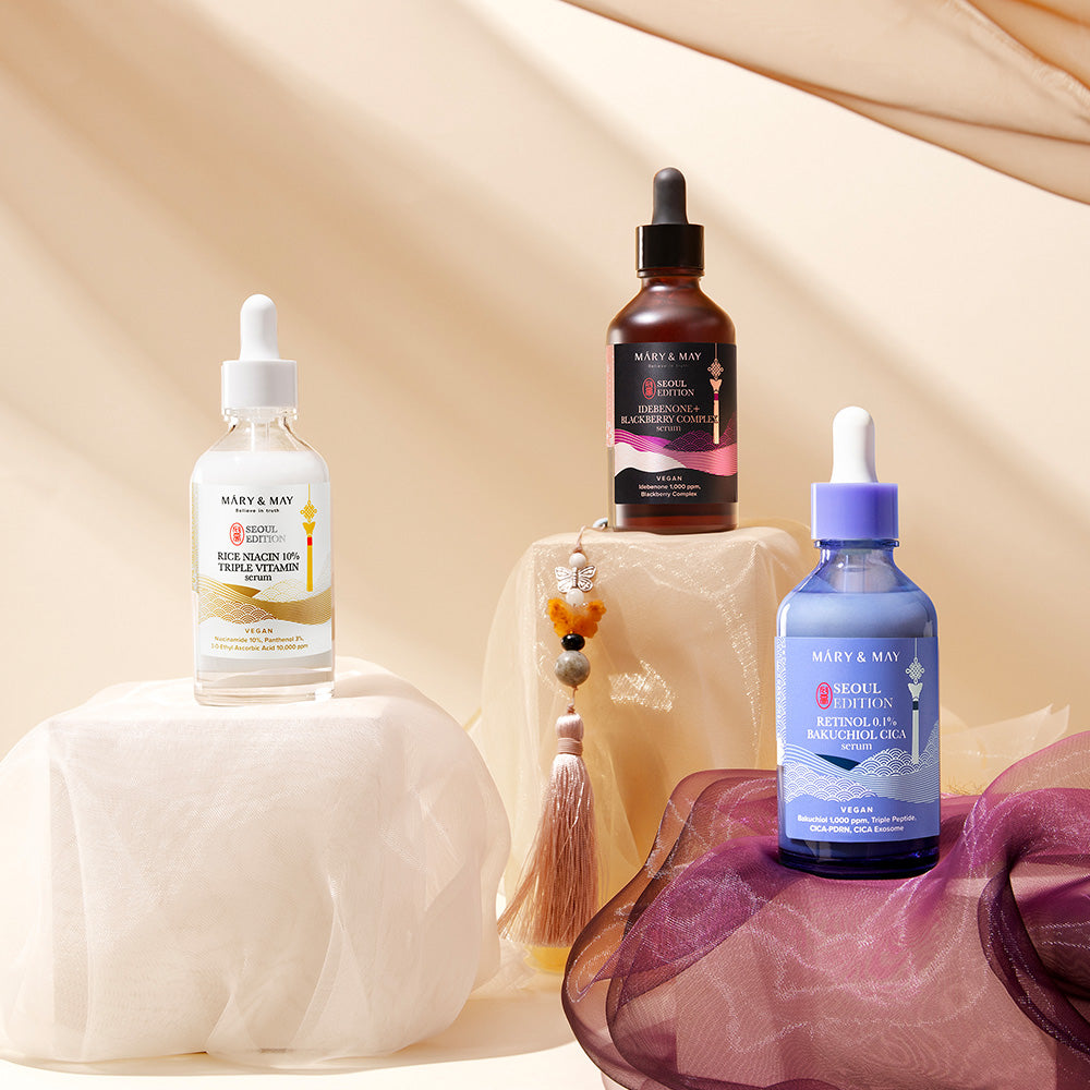 Experience the exquisite craftsmanship of athé's luxurious serums, meticulously formulated in South Korea to elevate your skincare routine with potent antioxidants and timeless elegance.
