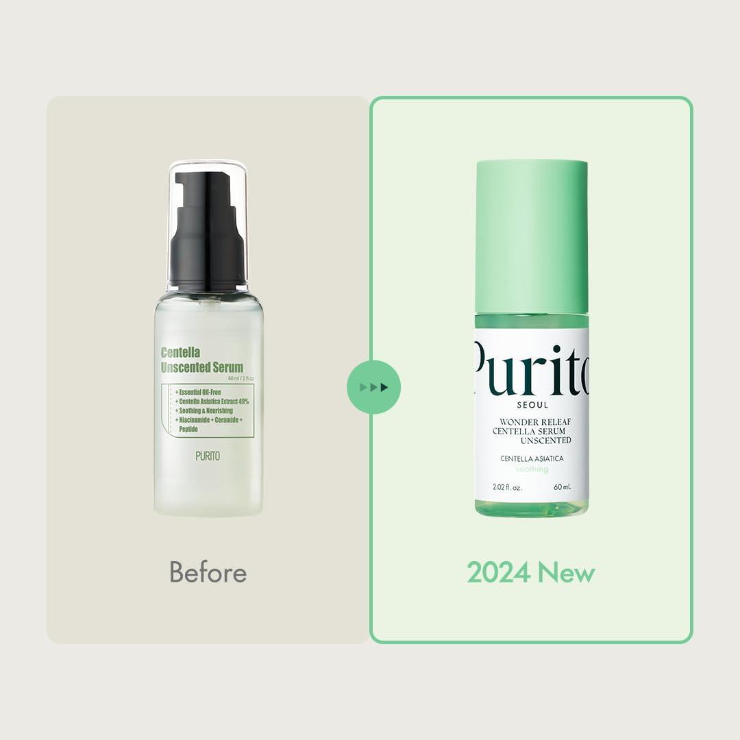 Wonder Releaf Centella Serum Unscented 60ml | PURITO