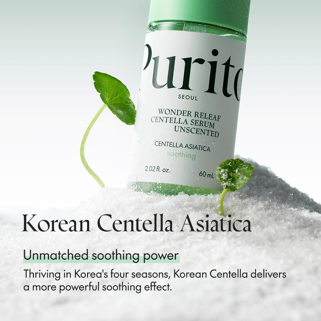 Wonder Releaf Centella Serum Unscented 60ml | PURITO