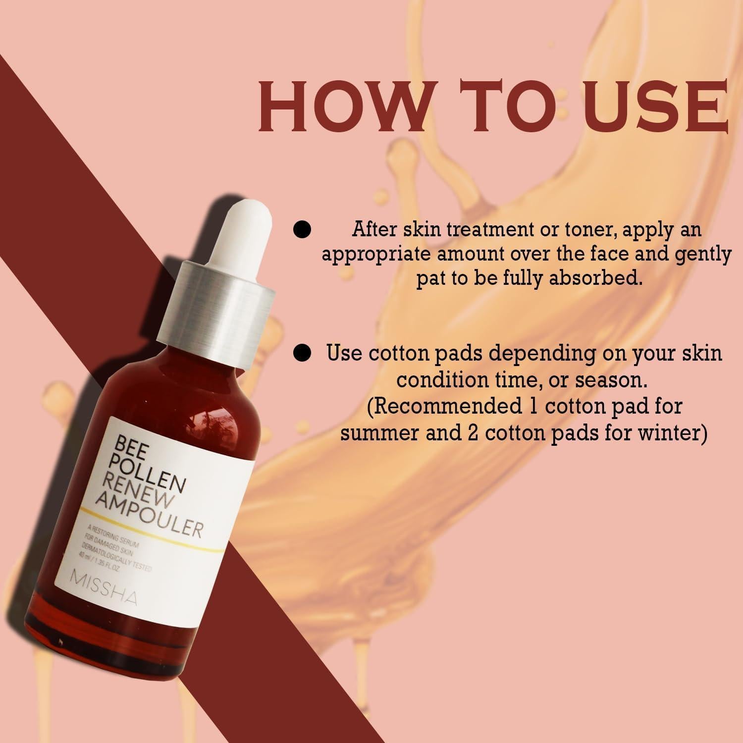 Bee Pollen Renew Ampouler 40ml | MISSHA