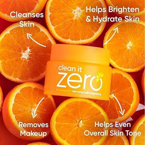 Clean It Zero Brightening Cleansing Balm with Mandarin-C™ 100ml | Banila Co