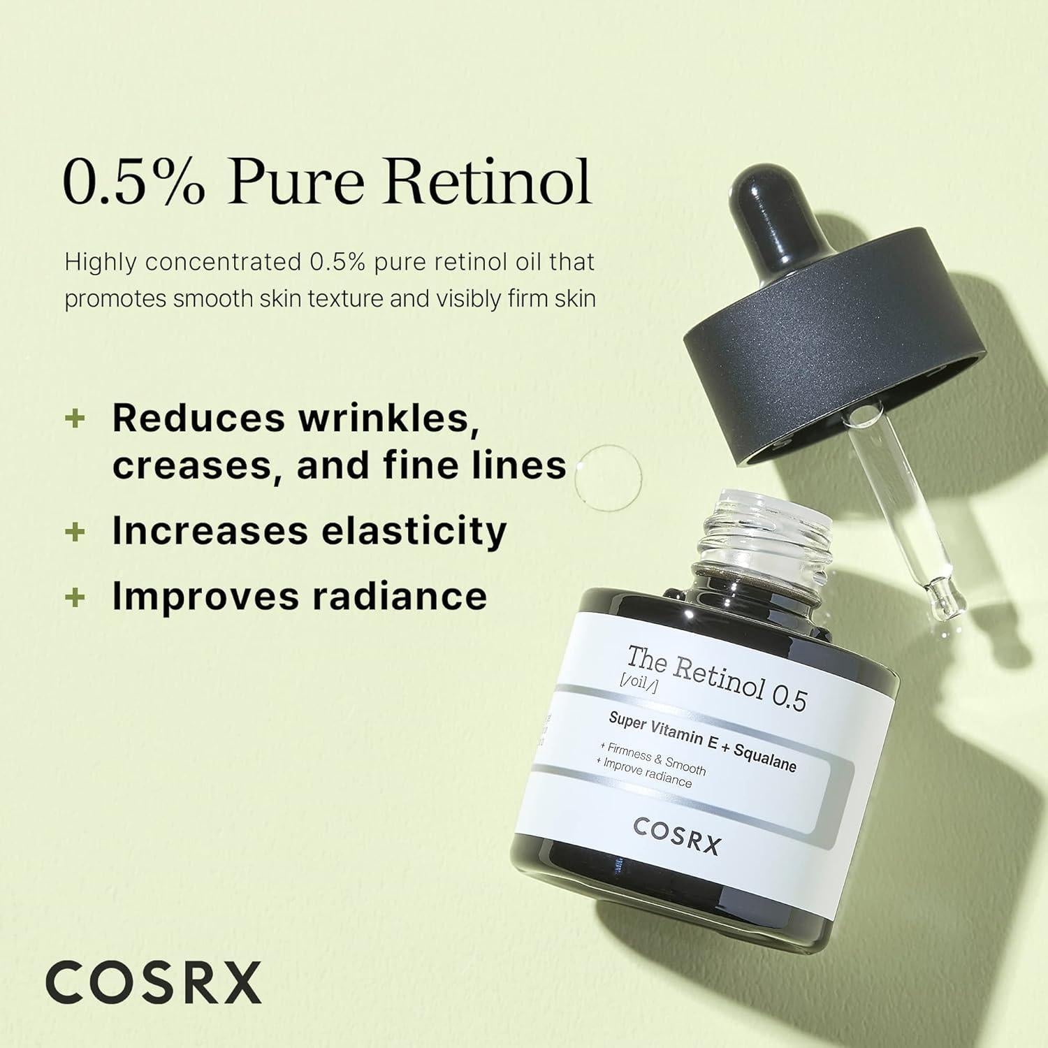 The Retinol 0.5 Oil 20ml | COSRX