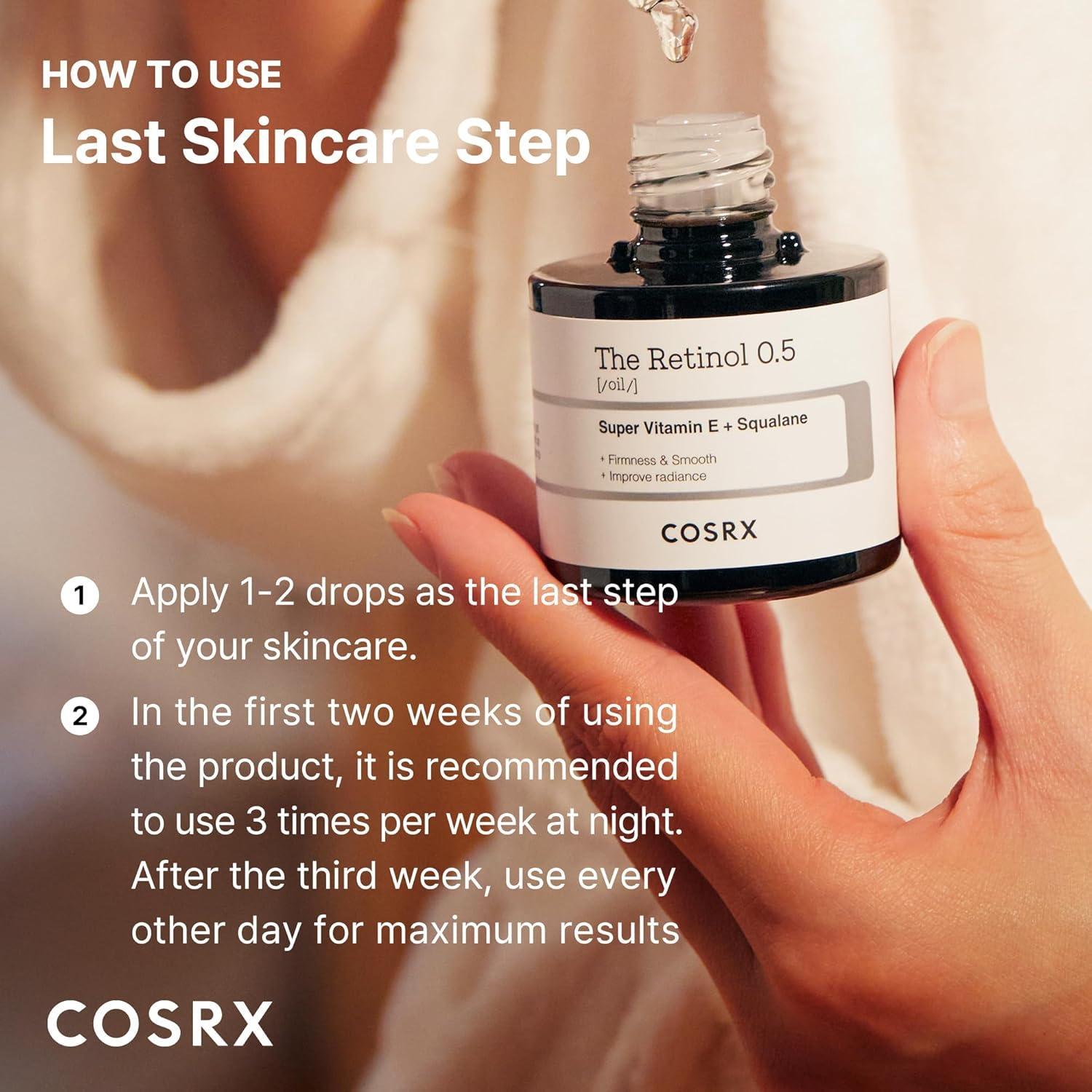 The Retinol 0.5 Oil 20ml | COSRX