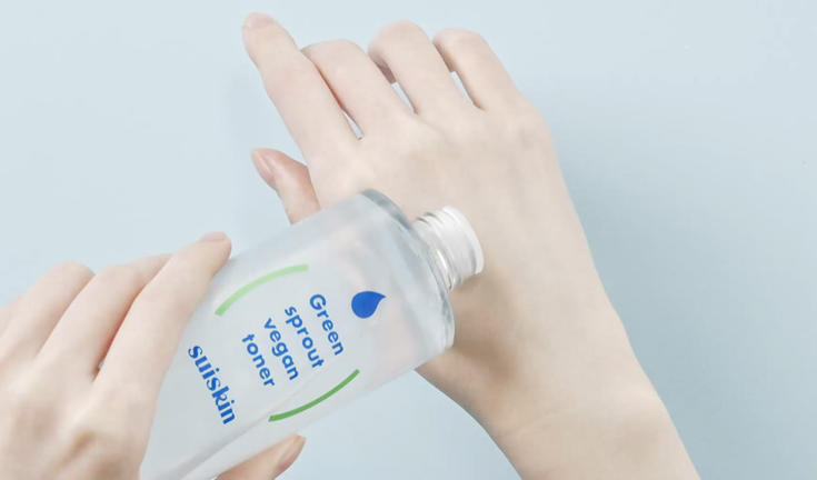 Green sprout vegan toner 200ml | SUISKIN