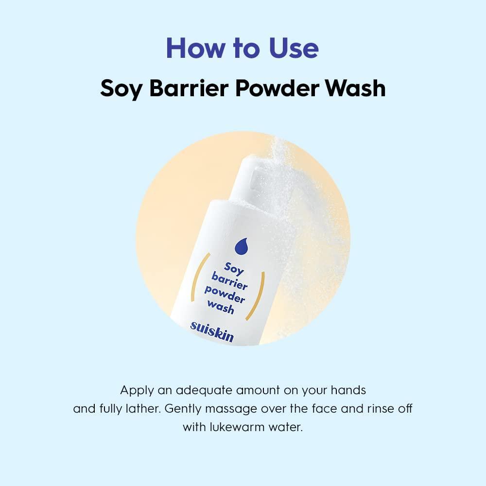 Soy barrier powder wash 50g | SUISKIN