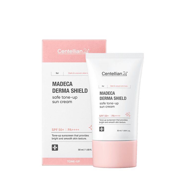Madeca Derma Shield Safe Tone-Up Sun Cream 50ml | Centellian24