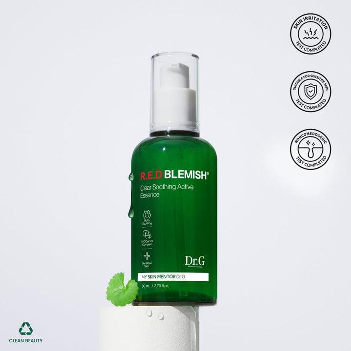 Indulge Your Skin with the Red Blemish Clear Soothing Active Essence (80ml) | Dr.G
