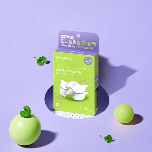 Real green pore nose pack (5set/1box) | Centellian24