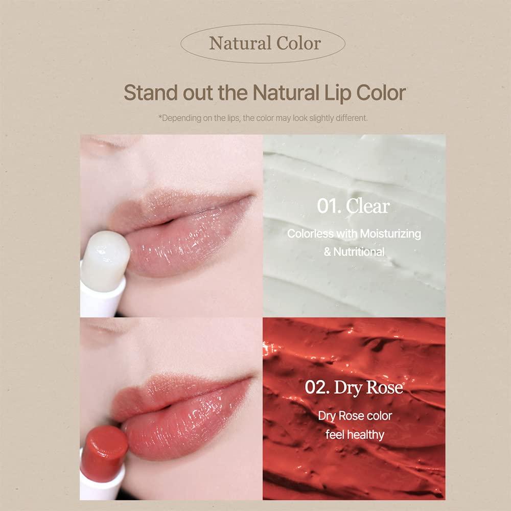Vegan Melting Lip Balm (Clear) 4.1g | Mixsoon