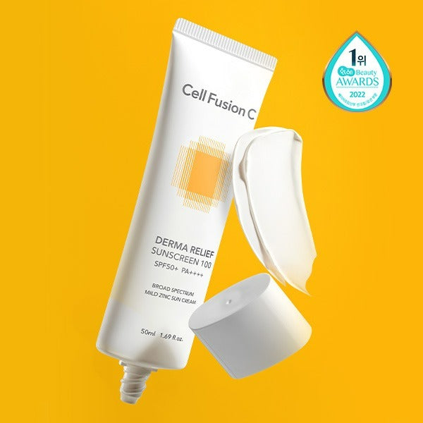 Derma Relief Sunscreen 100 SPF50+/PA++++ | CellFusionC