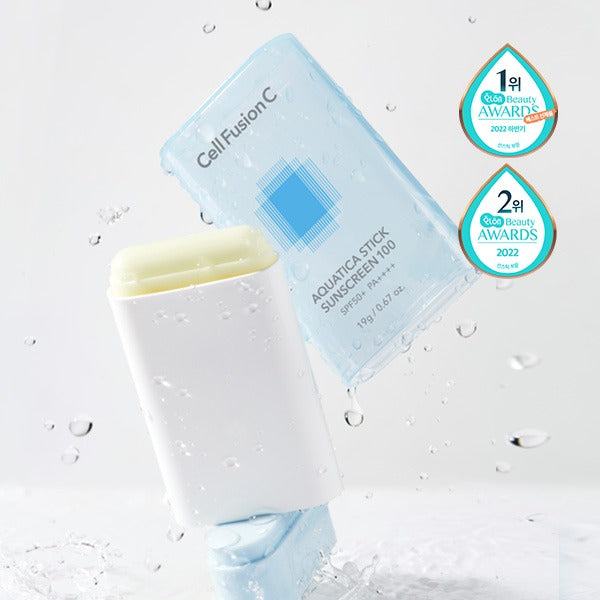 Aquatica Luxurious Hydrating Stick Sunscreen SPF50+/PA++++ | CellFusionC