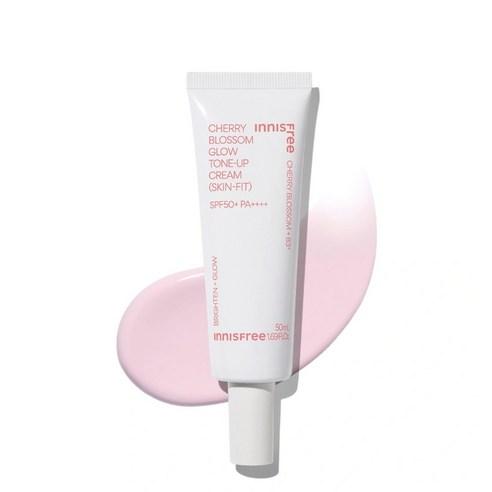 Radiant Blossom Dewy Glow Tone-Up Cream (50ml) | innisfree