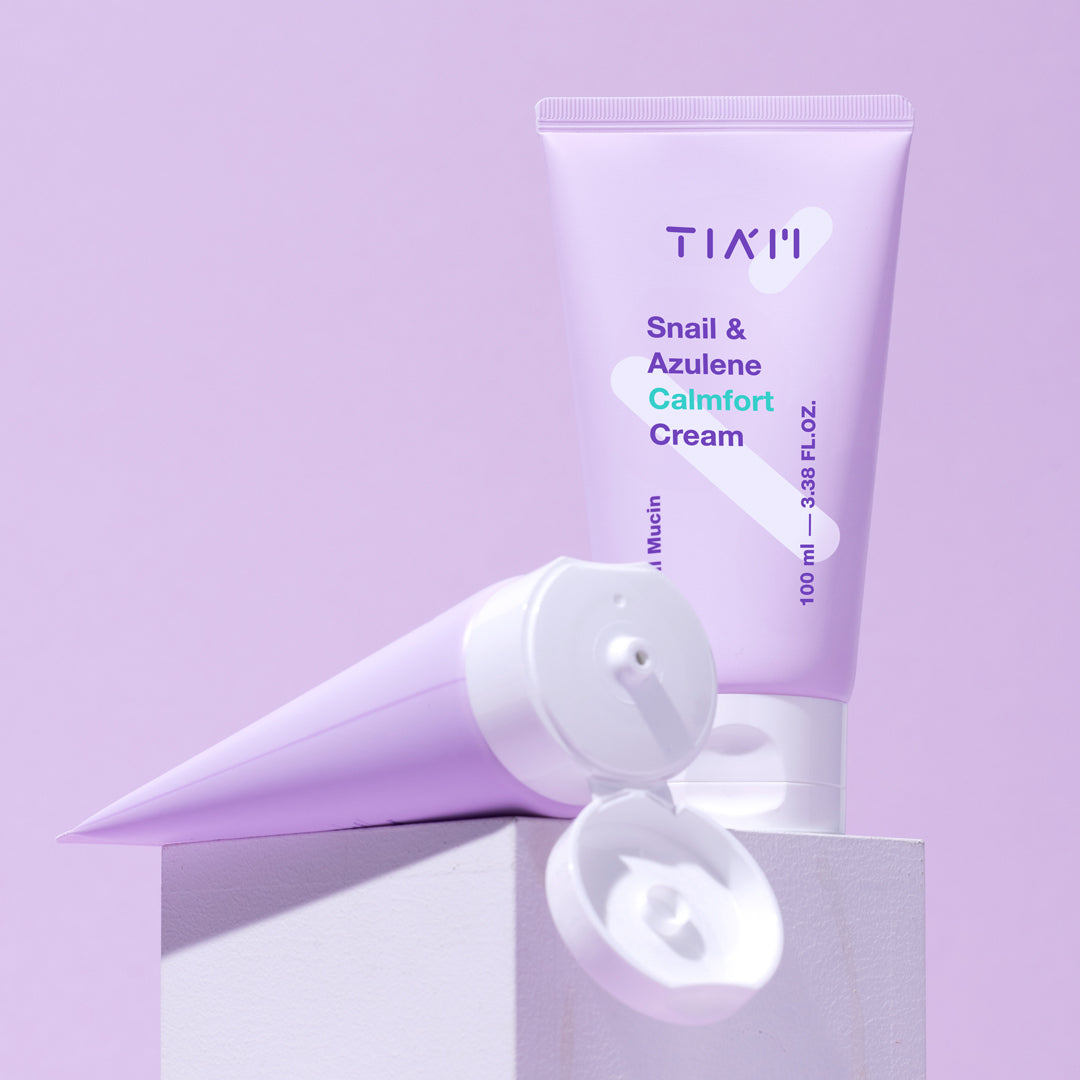 Snail & Azulene Calmfort Cream 100ml | TIA’M