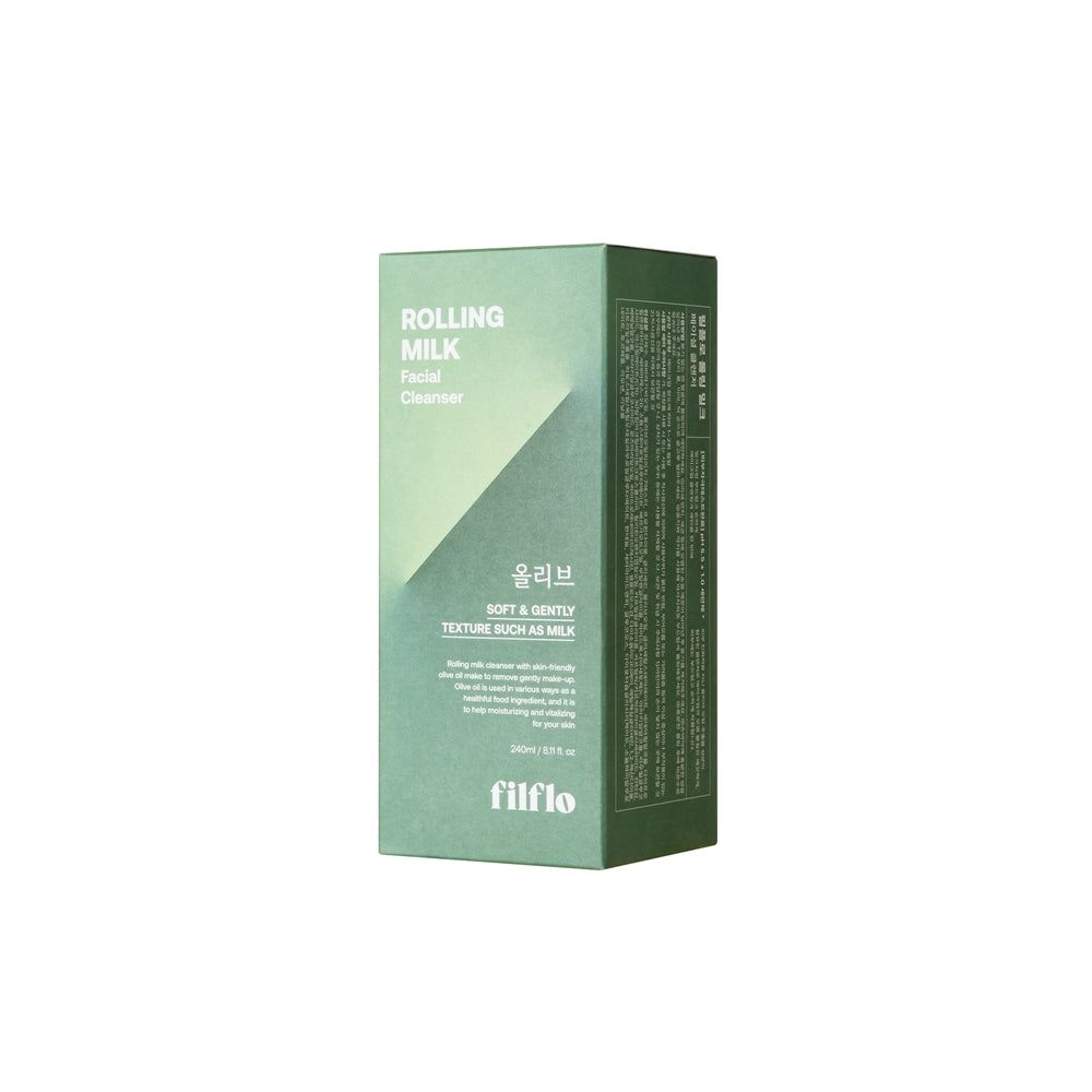 Rolling milk facial cleanser 240ml | filflo