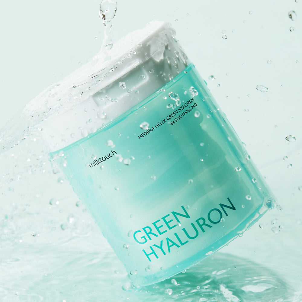 Hedera Helix Green Hyaluron 6sec Soothing Pad 60pcs | Milk Touch
