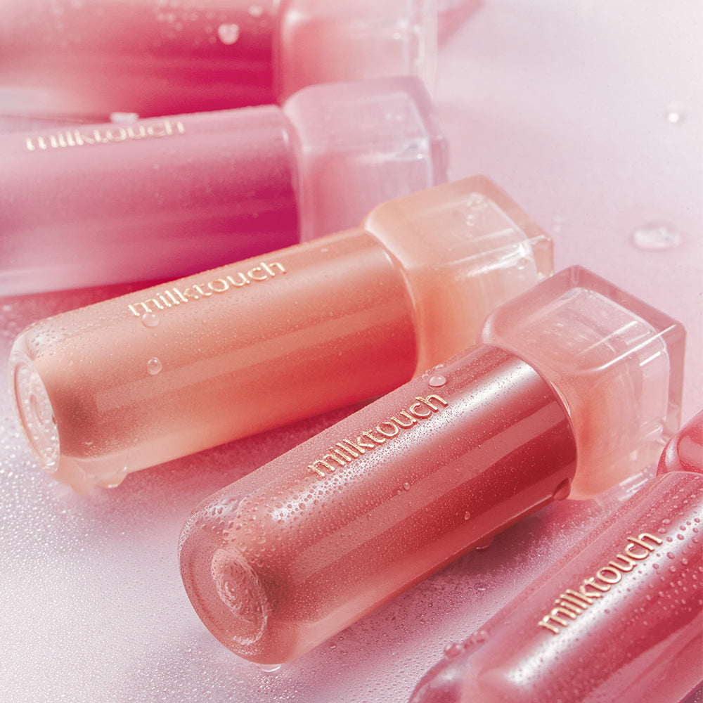 Dew Stain Sheer Lip Gloss 05 Peach Drop 4g | Milk Touch