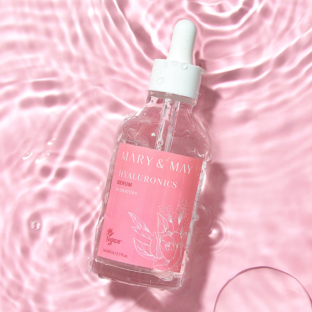 Experience the exquisite craftsmanship of Mary&May's Hyaluronics Serum, a luxurious South Korean formulation that delivers deep hydration and rejuvenation for radiant skin.