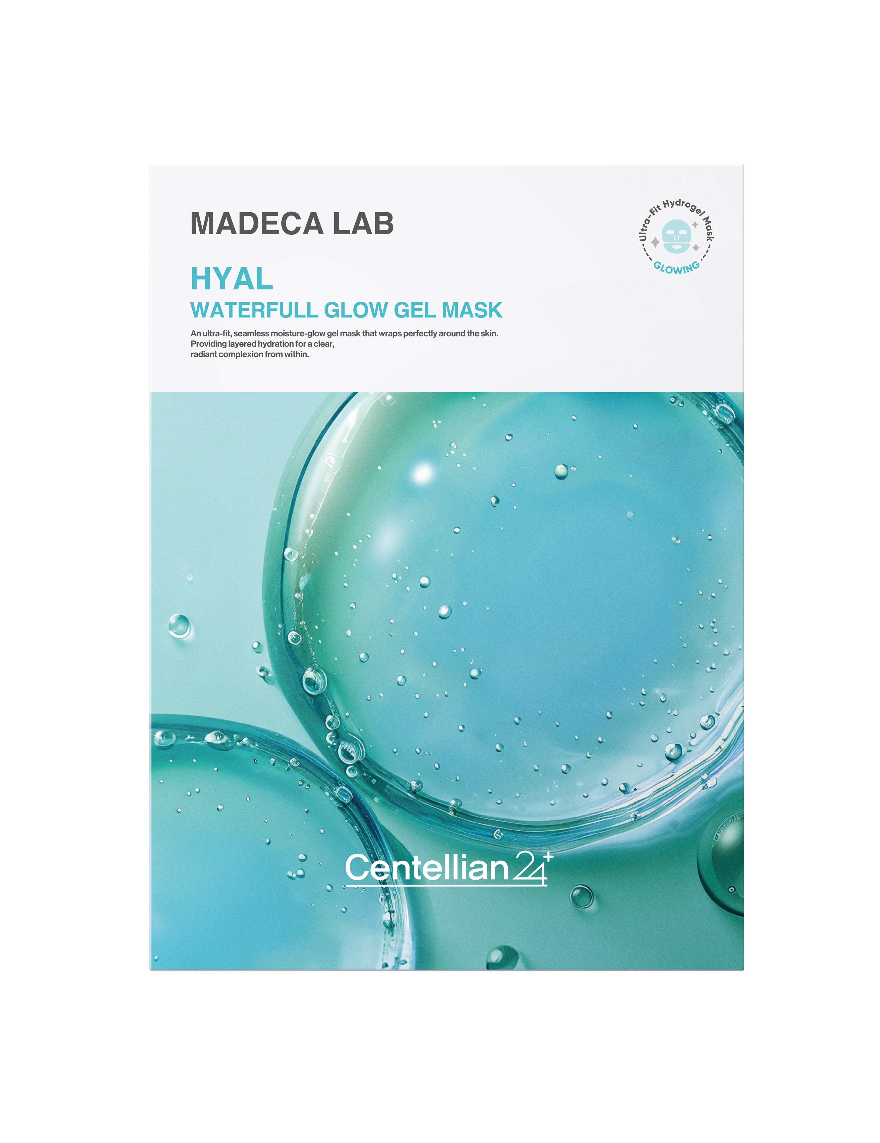 Madeca Lab Hyal Waterfull Glow Gel Mask 5ea | Centellian24