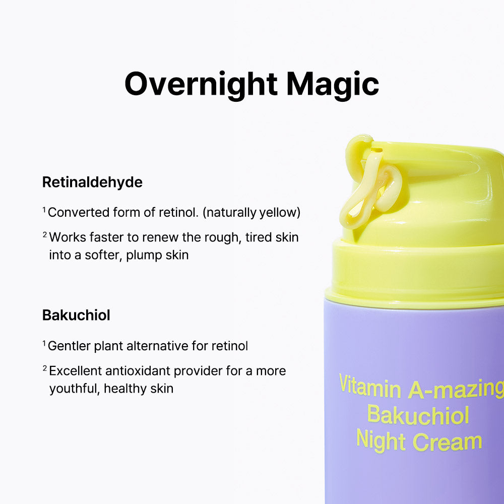 Vitamin A-mazing Bakuchiol Night Cream 30g | ByWishtrend