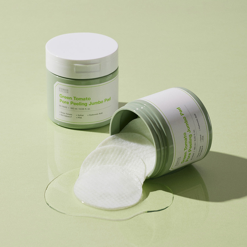 Green Tomato Pore Peeling Jumbo Pad 60 Sheets | Sungboon Editor