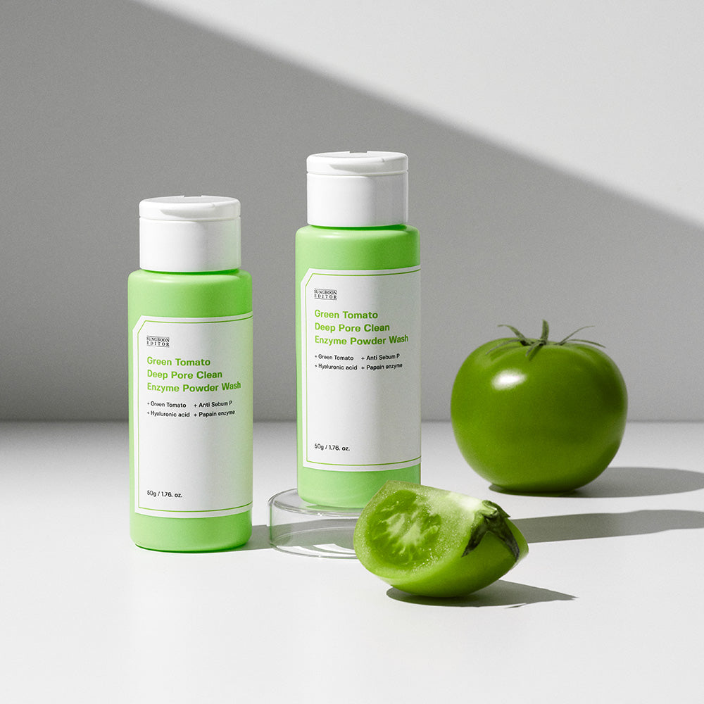 Green Tomato Deep Pore Clean Enzyme Powder Wash 50g | Sungboon Editor
