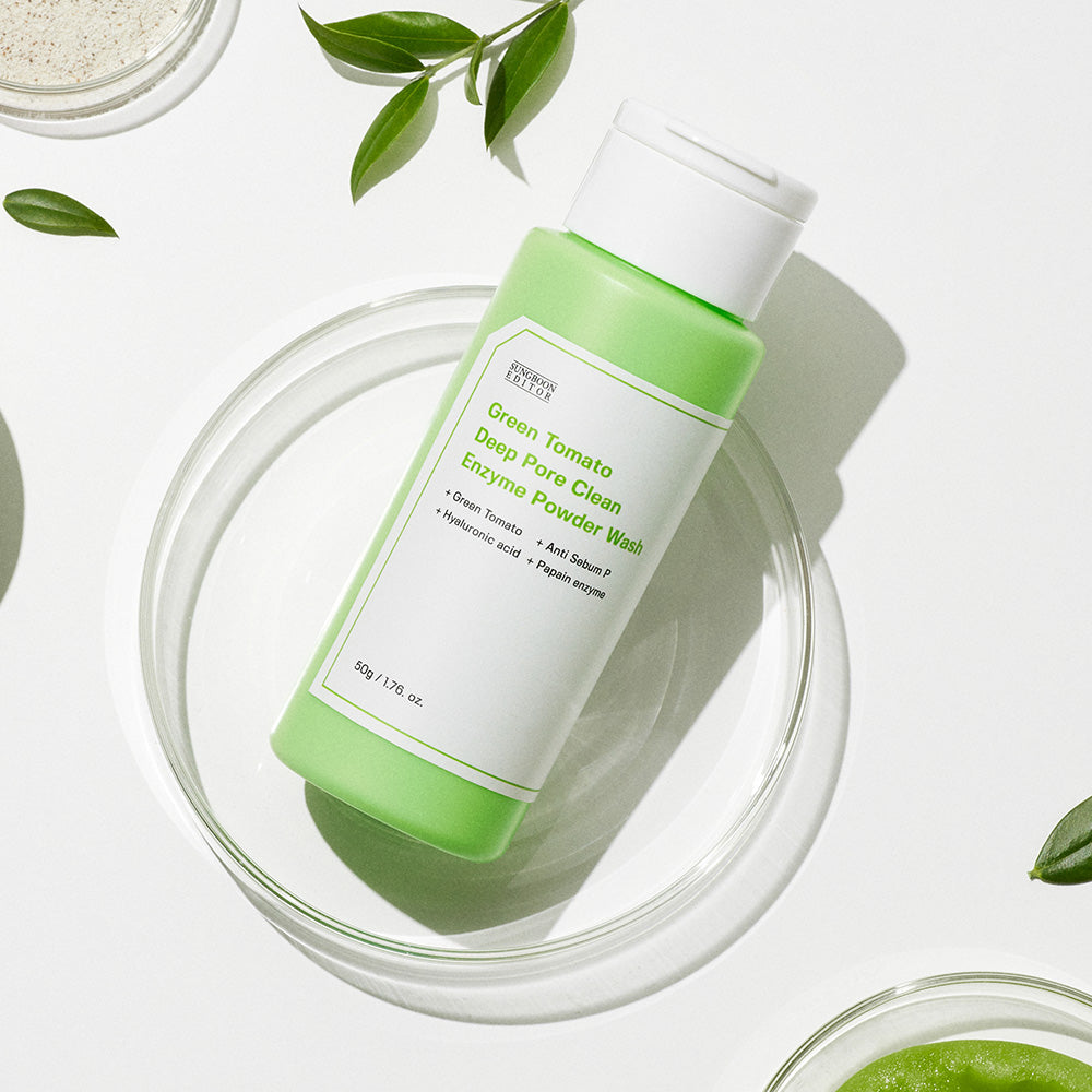 Green Tomato Deep Pore Clean Enzyme Powder Wash 50g | Sungboon Editor