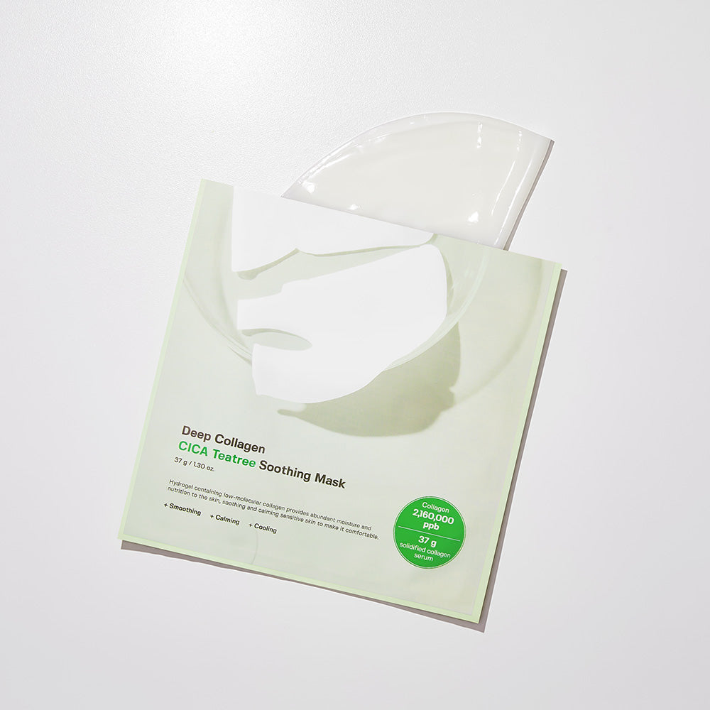 Deep Collagen Cica Teatree Soothing Mask 37g*4ea | Sungboon Editor