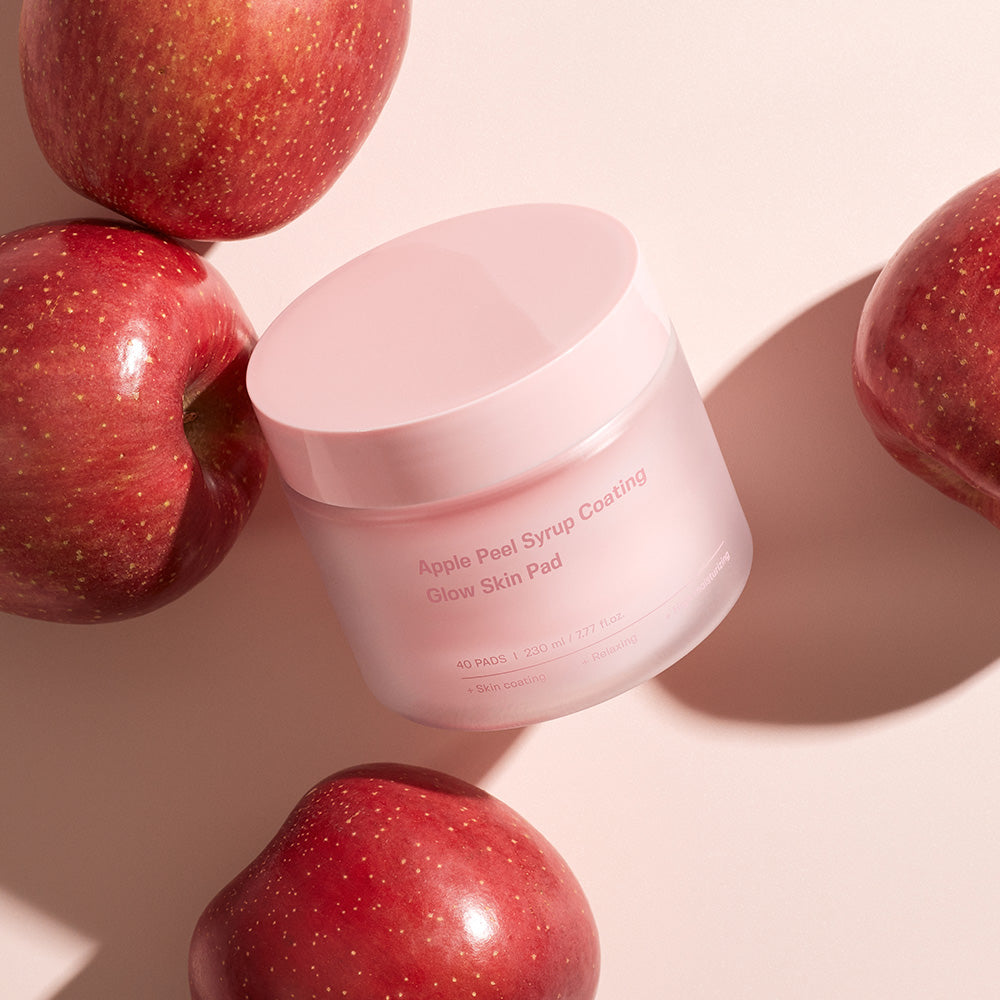 Apple Peel Syrup Coating Glow Skin Pad 40 Sheets 230ml | Sungboon Editor