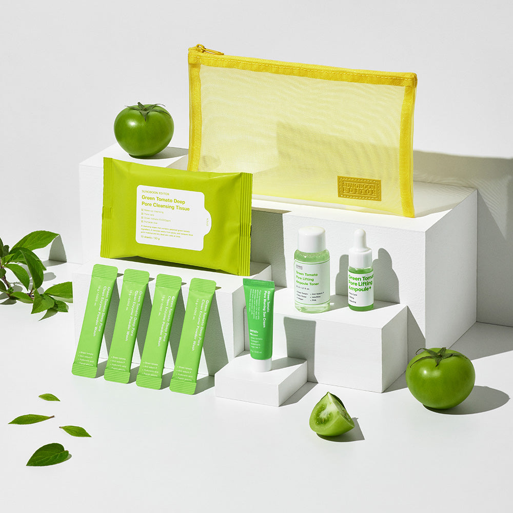 [Bundle] Sungboon Editor Green Tomato Travel Kit 150g