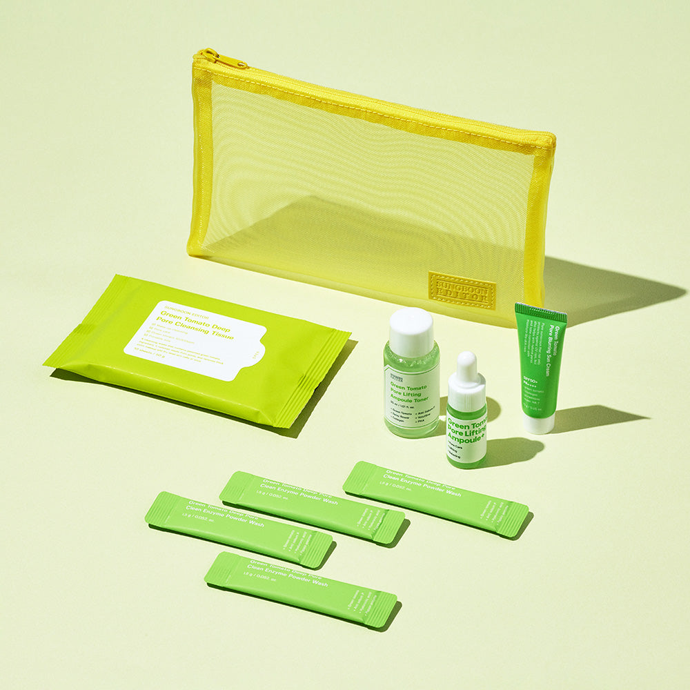 [Bundle] Sungboon Editor Green Tomato Travel Kit 150g