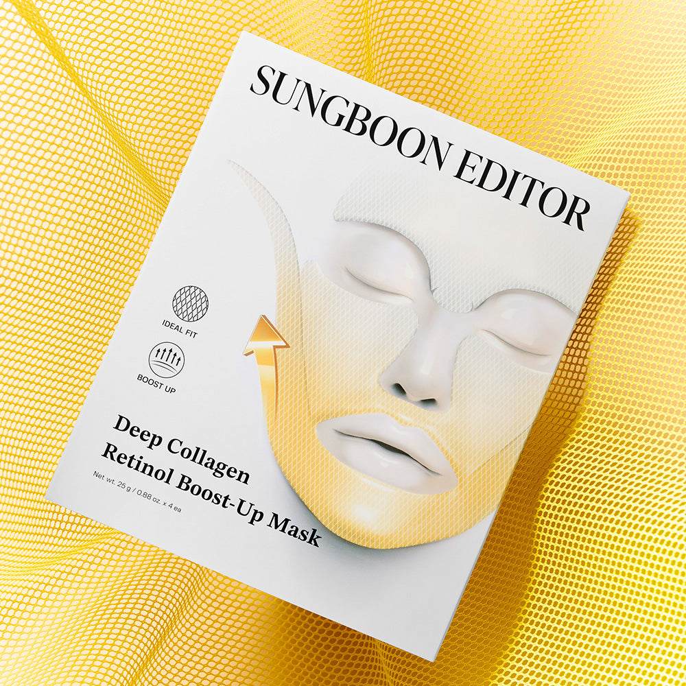 Deep Collagen Retinol Tension Boost Up Mask Set 4pcs | Sungboon Editor