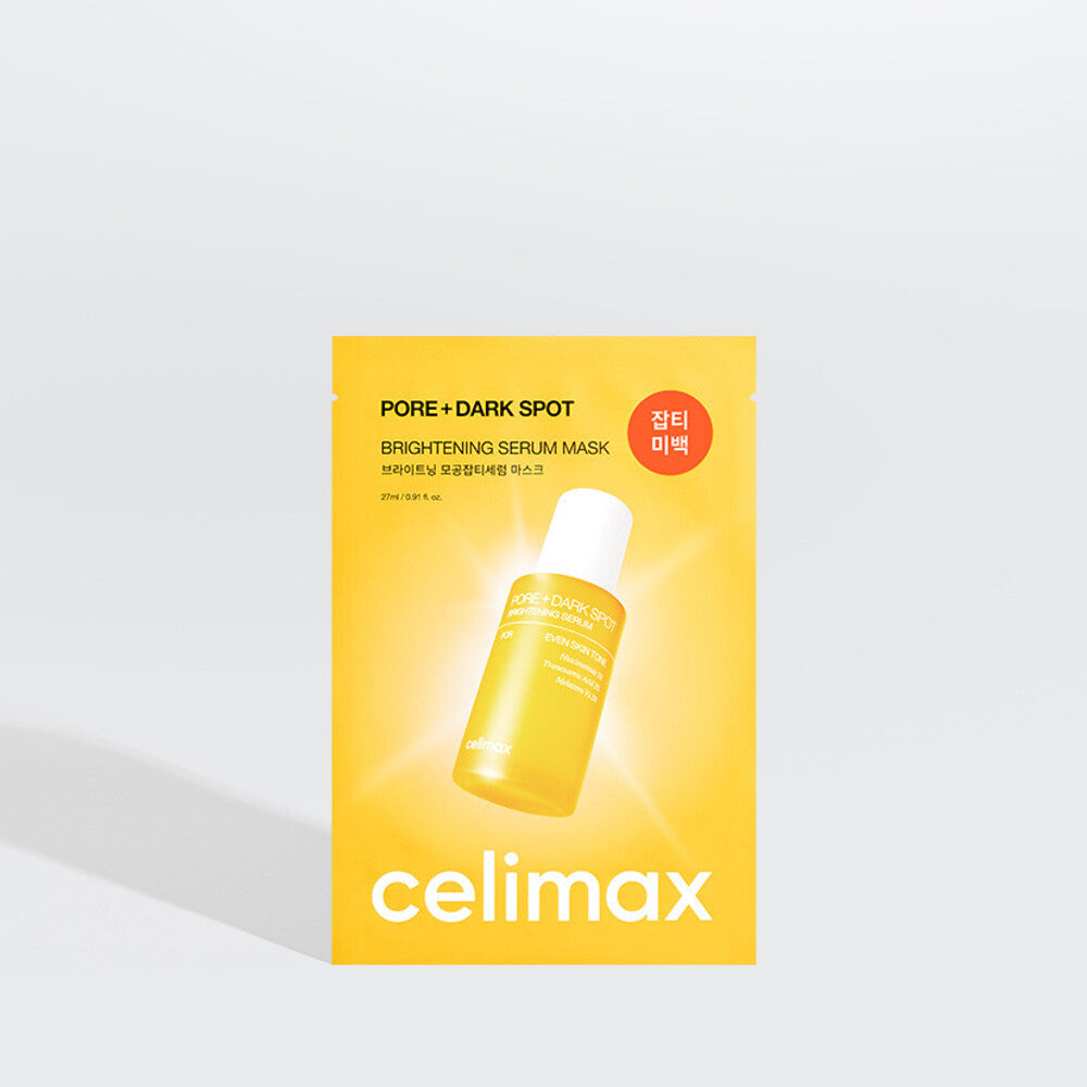 Pore+Dark Spot Brightening Serum Mask - 2 Size | Celimax