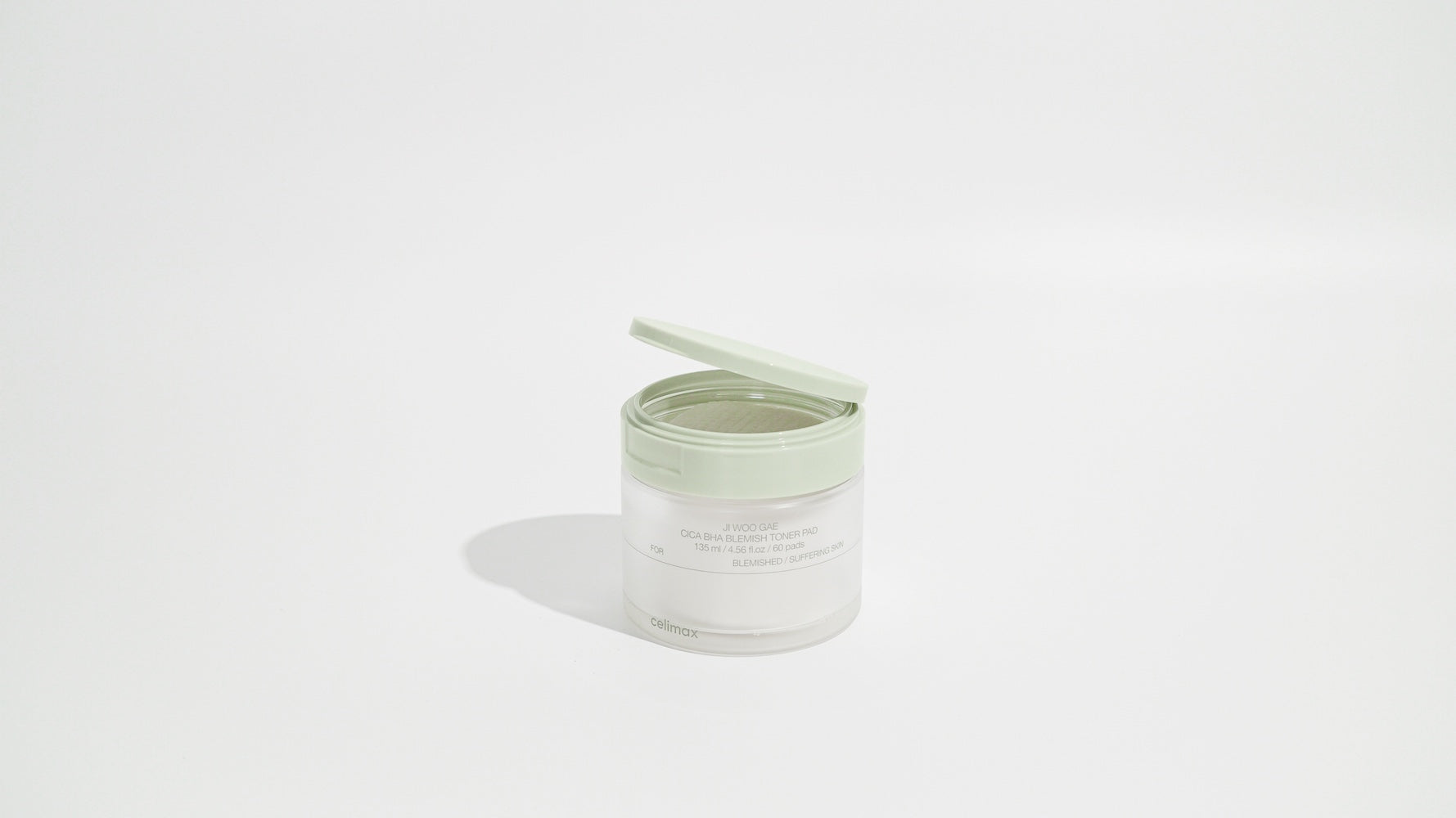 Celimax Ji Woo Gae Cica BHA Blemish Toner Pad for Luminous Glass Skin