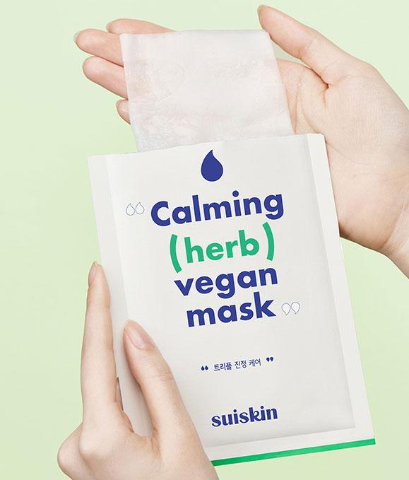 Calming (herb) Vegan Mask box | SUISKIN