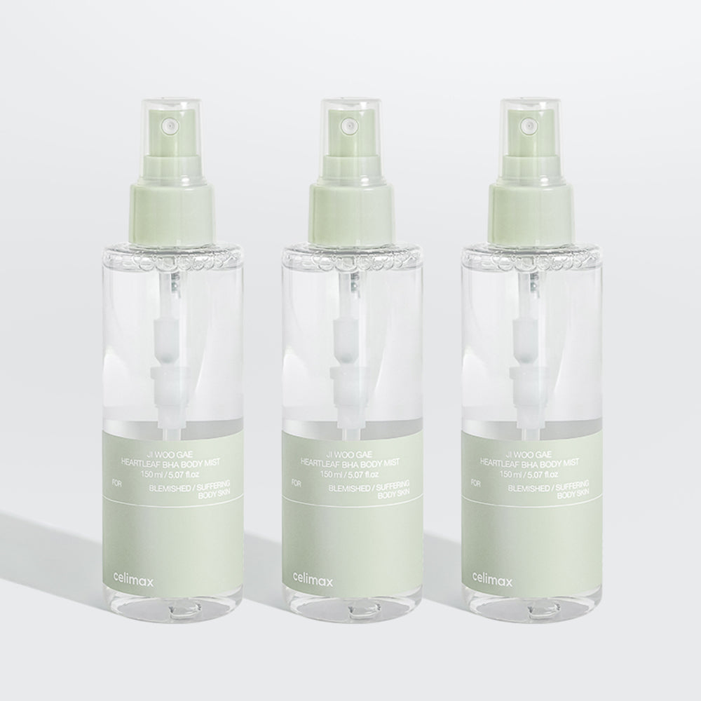 Radiant Heartleaf BHA Body Mist for Youthful Glow | Celimax