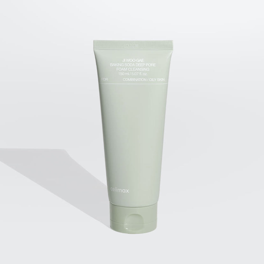 Baking Soda Deep Pore Foam Cleanser for Radiant Glass Skin | Celimax