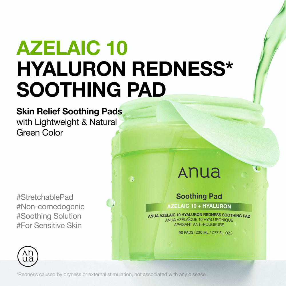 Azelaic 10 Hyaluron Redness Soothing Pad | Anua