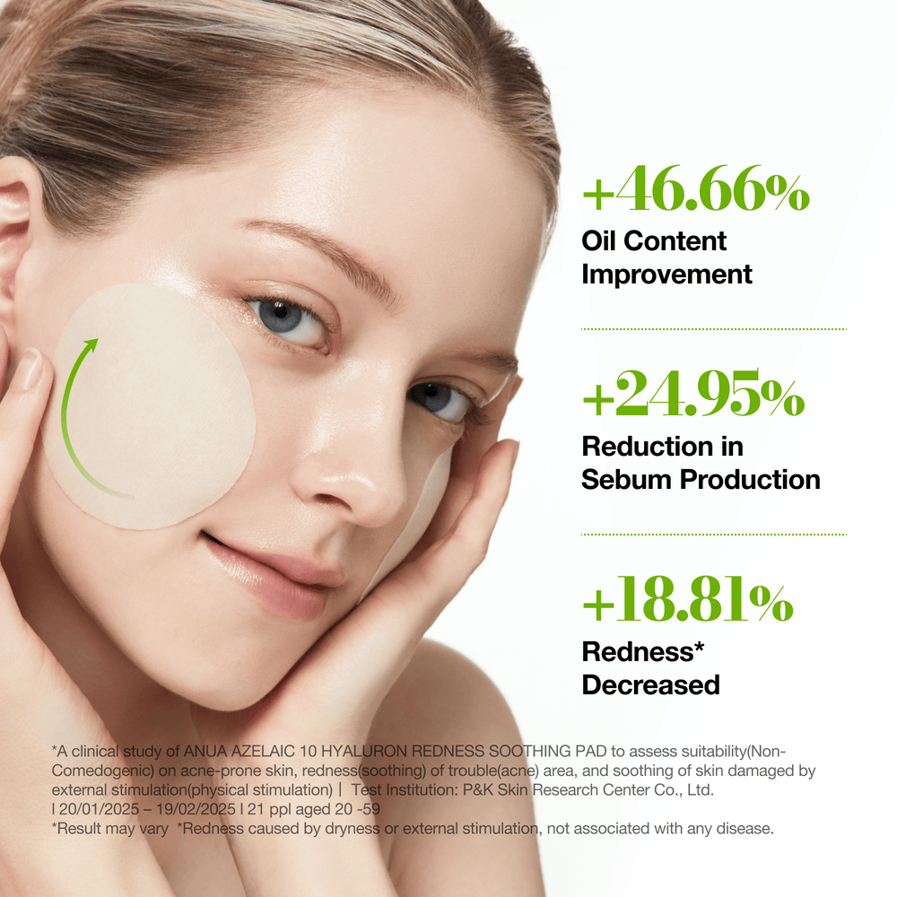 Azelaic 10 Hyaluron Redness Soothing Pad | Anua