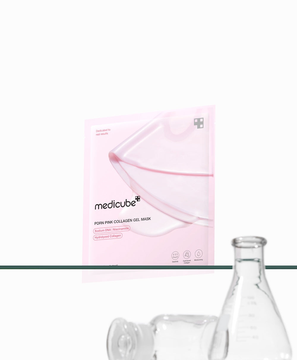 PDRN Pink Collagen Gel Mask 4EA | MEDICUBE