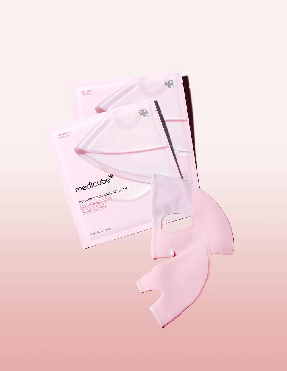 PDRN Pink Collagen Gel Mask 4EA | MEDICUBE